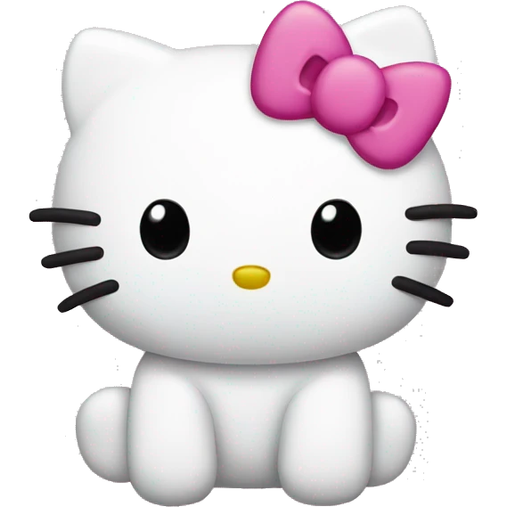 Hello kitty emoji
