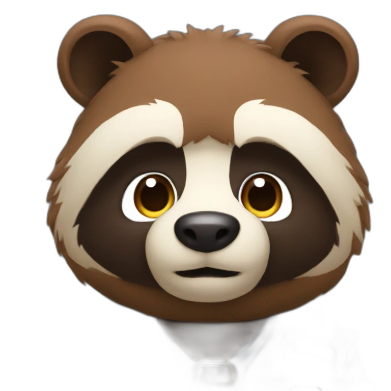 Tanuki suit Mario blue eyes emoji