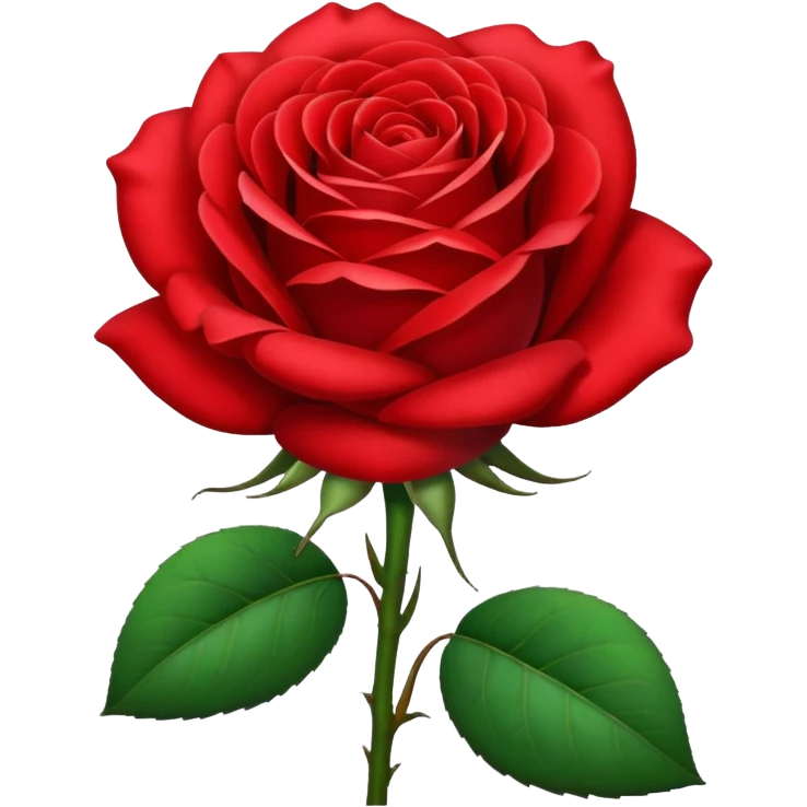 make a red rose emoji