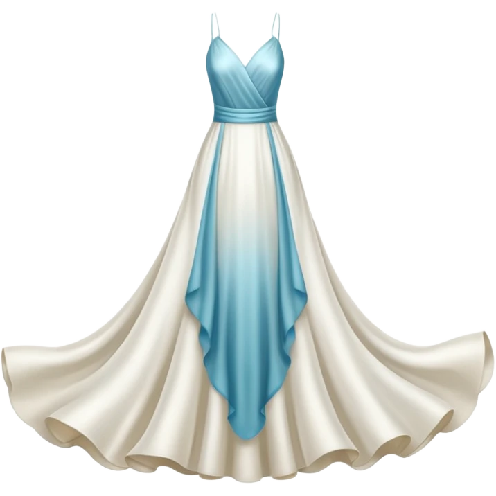 white dress emoji