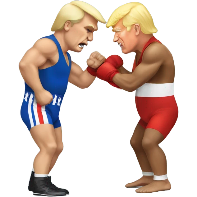 Putin wresting trump  emoji