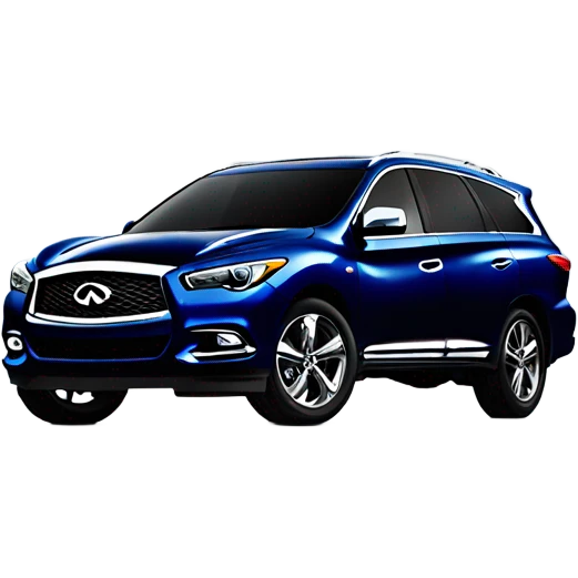 Create a dark blue Infiniti SUV qx60 emoji