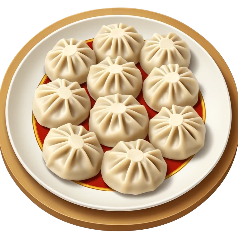 buuz Mongolian steamed dumpling  emoji