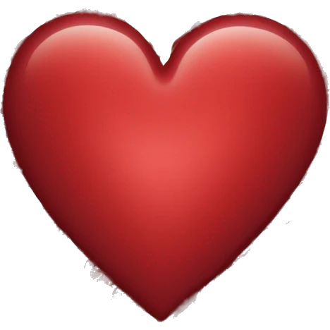Heart-deep-red-colour emoji