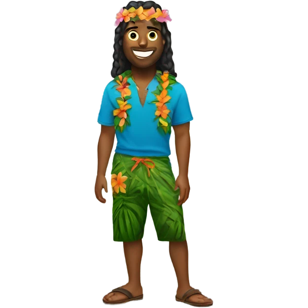 Islander aloha Friday  emoji