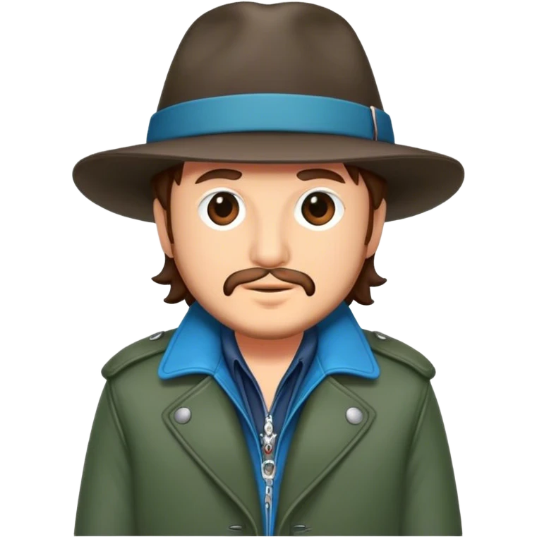 zucchero fornaciari wearing a hat in a jacket emoji