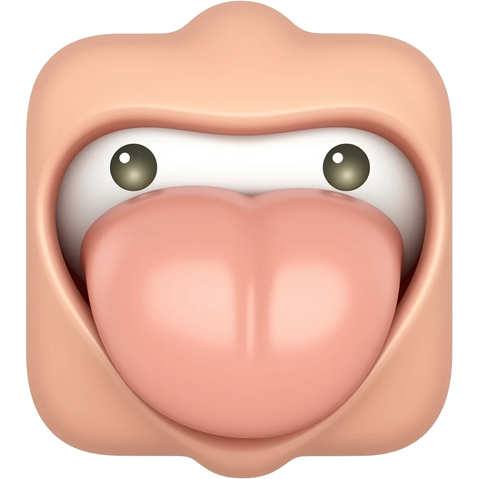 Suck me emoji