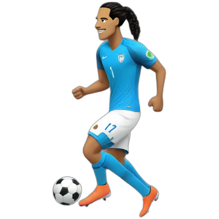 Soccer player Virgil van dijk emoji
