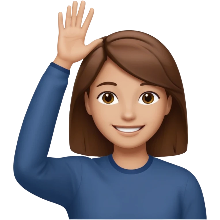 😝 avec main derrière la tête  emoji