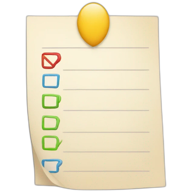 todo list emoji