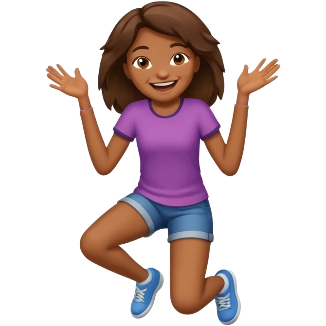 Knee slapping girl emoji