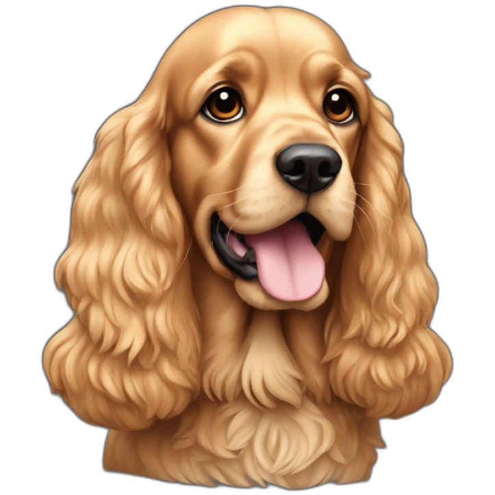 English Cocker- emoji