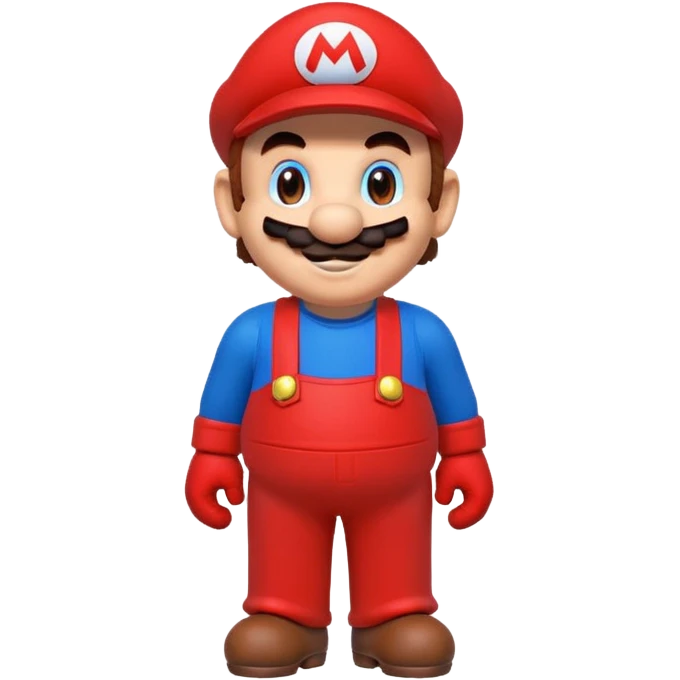 Mario pixel emoji