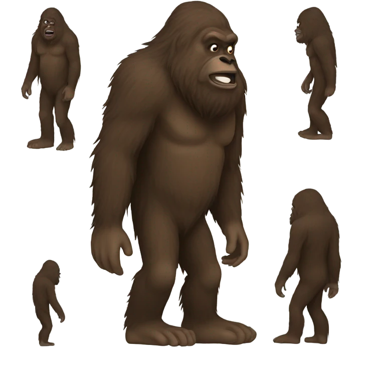 bigfoot emoji