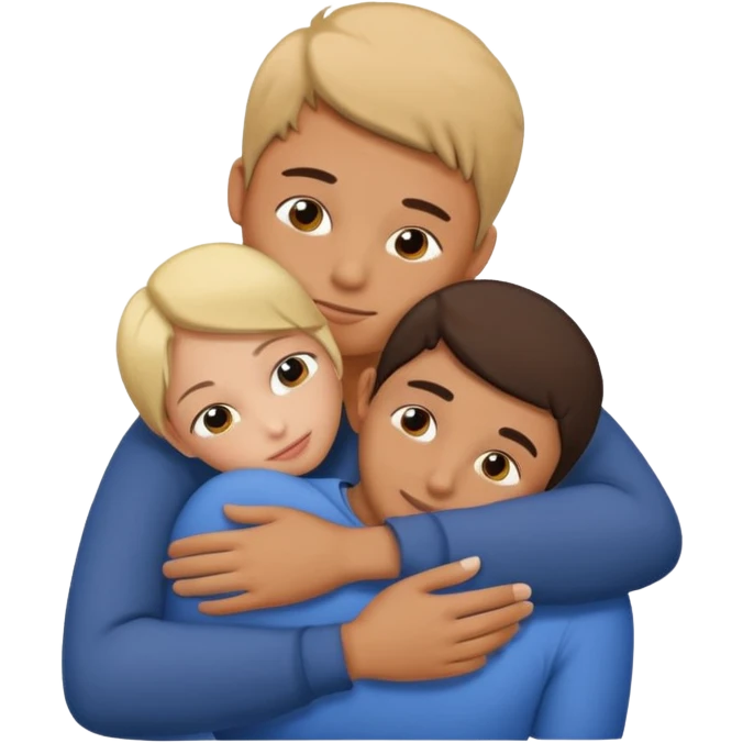 Hand on placed on somebody else’s shoulder to support  emoji