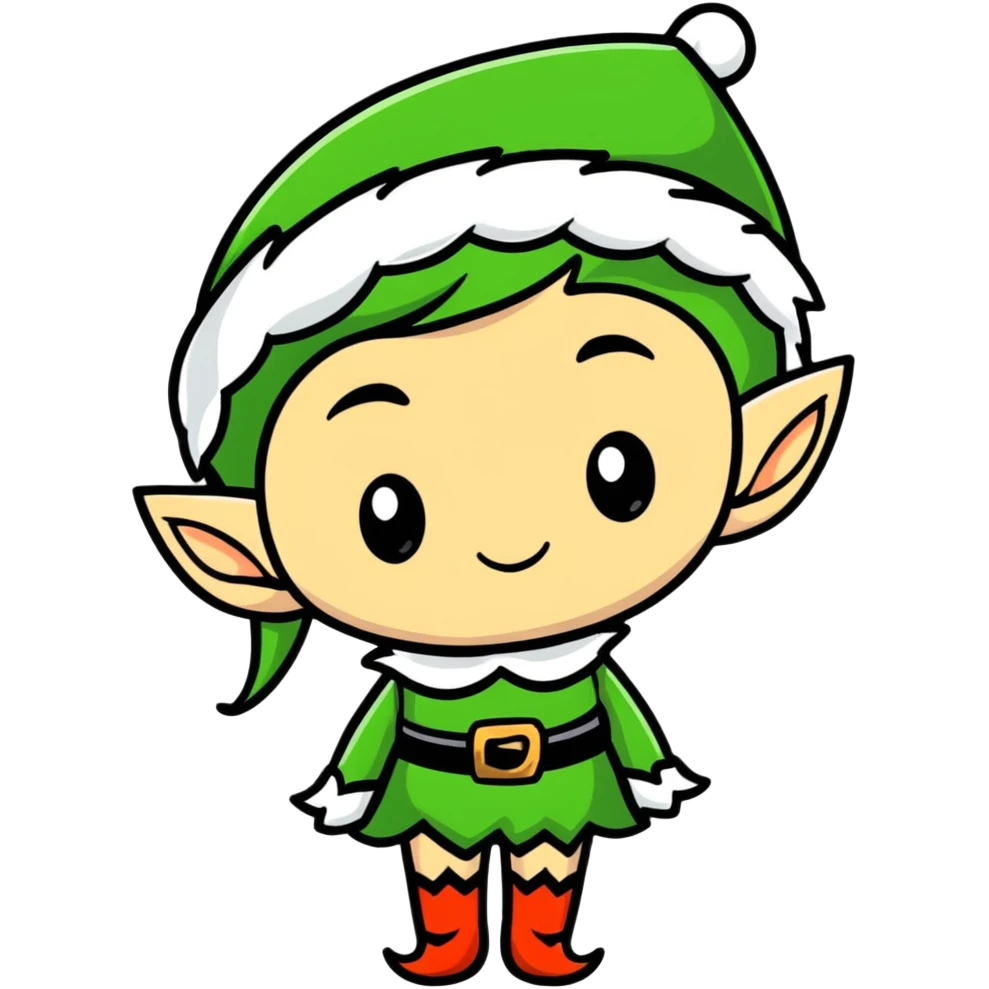 elegant female elf emoji