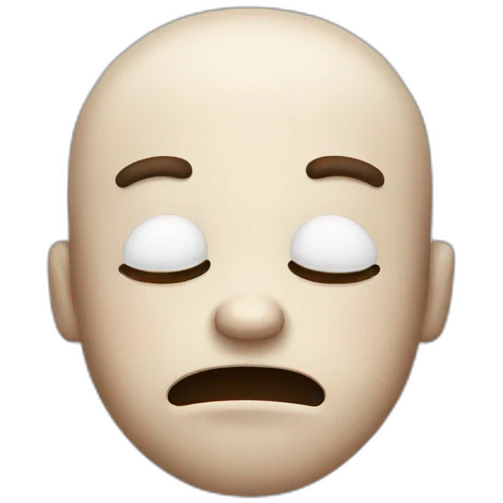 tired emoji