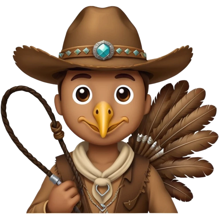 Turkey cowboy emoji