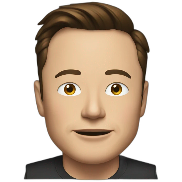 Elon musk in konegessg emoji