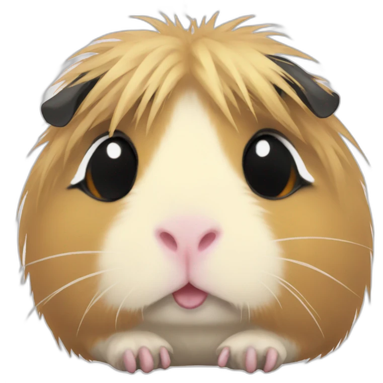 emo guinea pig emoji