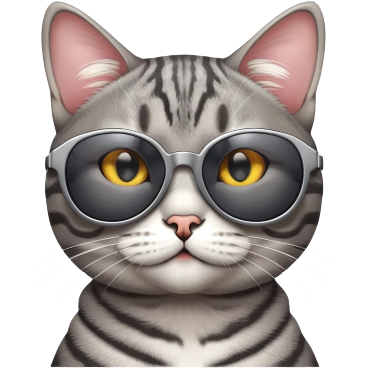 Cat wearing sunglasses emoji