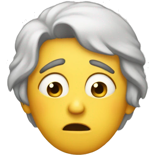 Really really sad emoji emoji