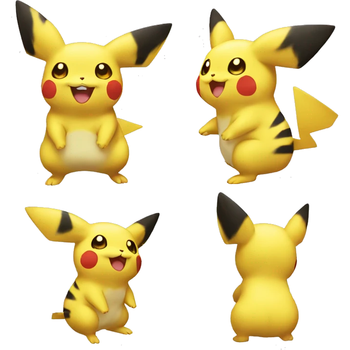 Pikatchu pluer de rire emoji