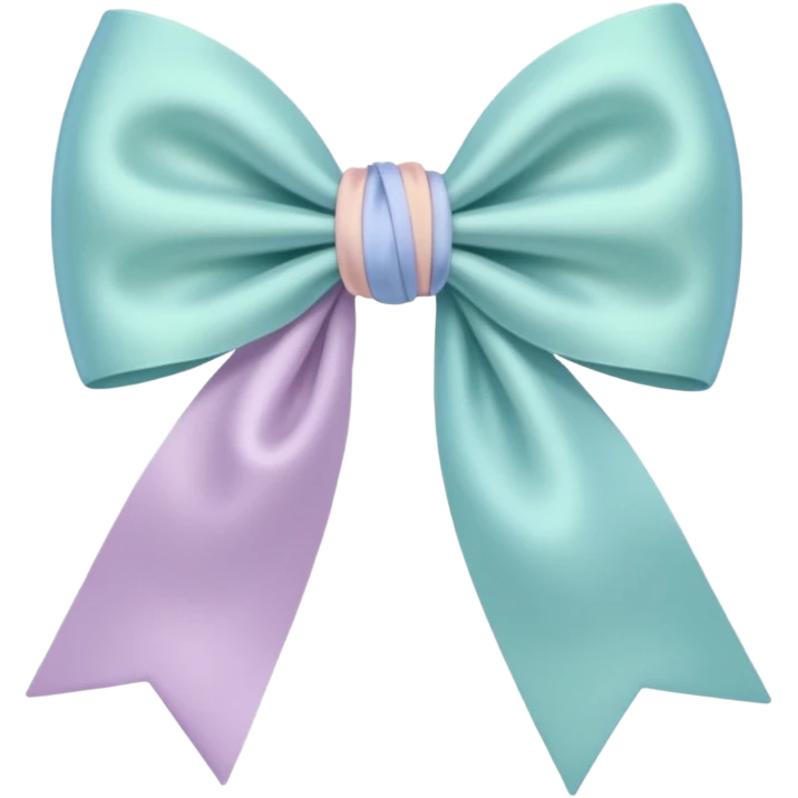 Aesthetic bow emoji