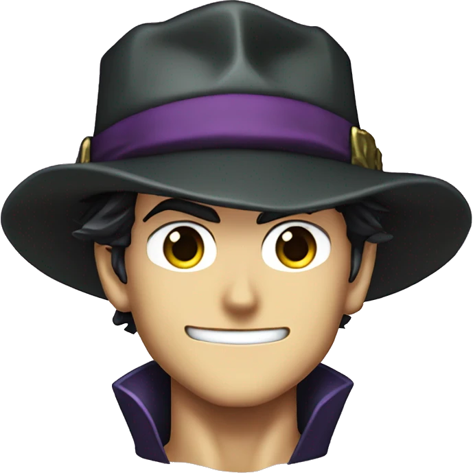 Jotaro from jojos bizarre adventure  emoji