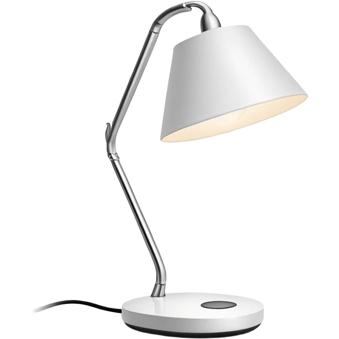 Danish design lamp with elegant minimalist shape emoji
