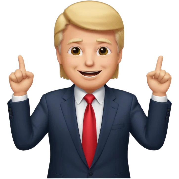Trump winning the election fight fight fight  emoji