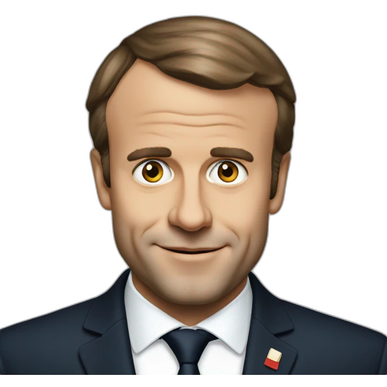 Emmanuel Macron emoji