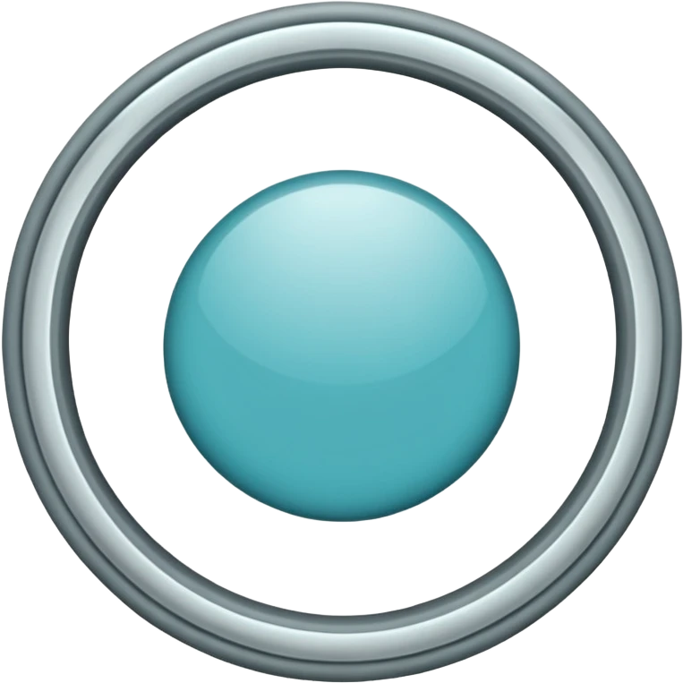 marca de verificación  un "check"  dentro de un círculo de color cian o turquesa, con un borde gris claro. emoji