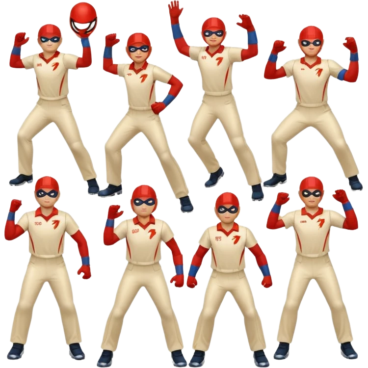 Cricket Superheroes emoji