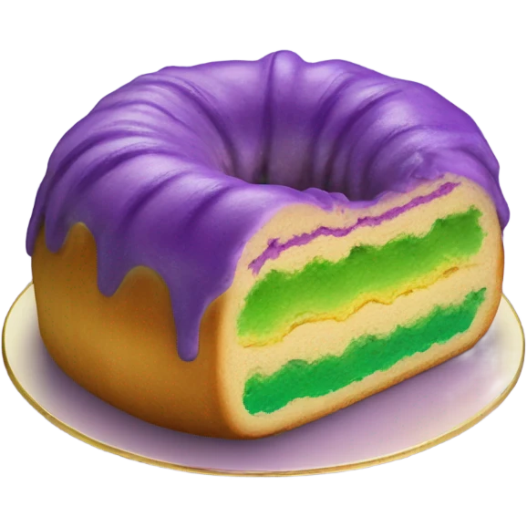 King cake emoji