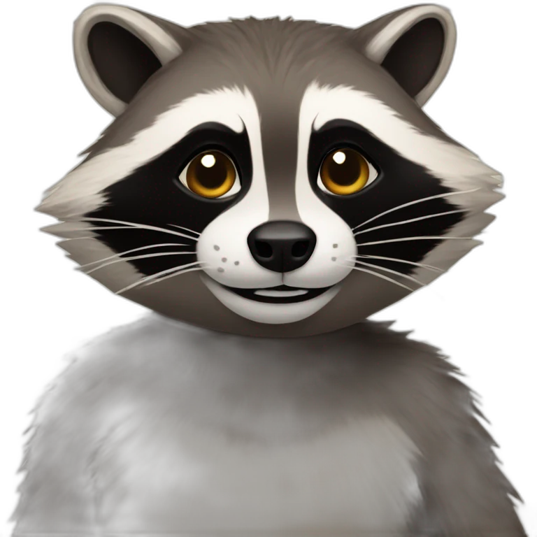 Racoon emoji