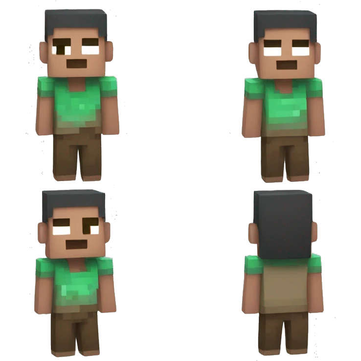 Minecraft Villager  emoji