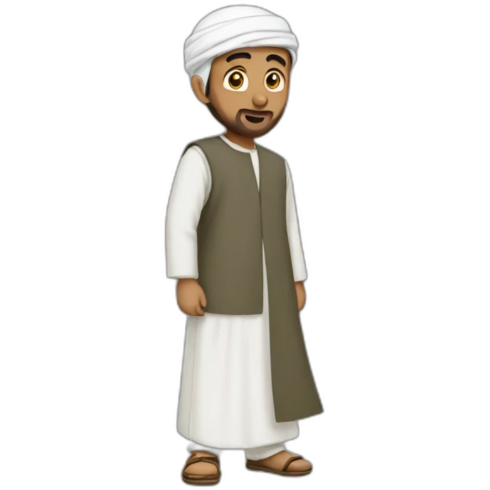 Muslim guy actions emoji
