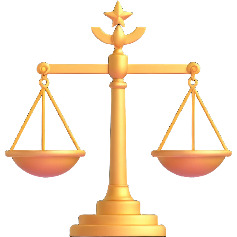 Justice symbol emoji