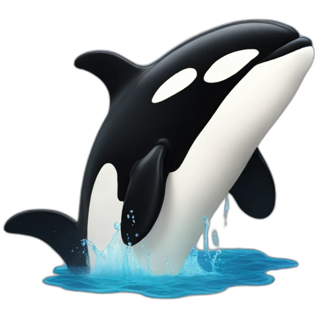 very sad orca emoji