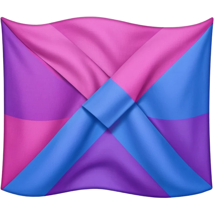 The bisexual flag emoji