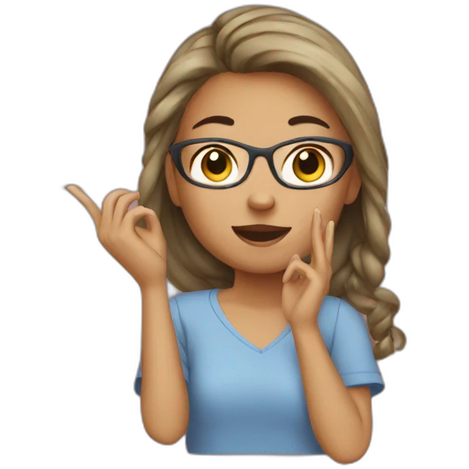 girl vlogging emoji