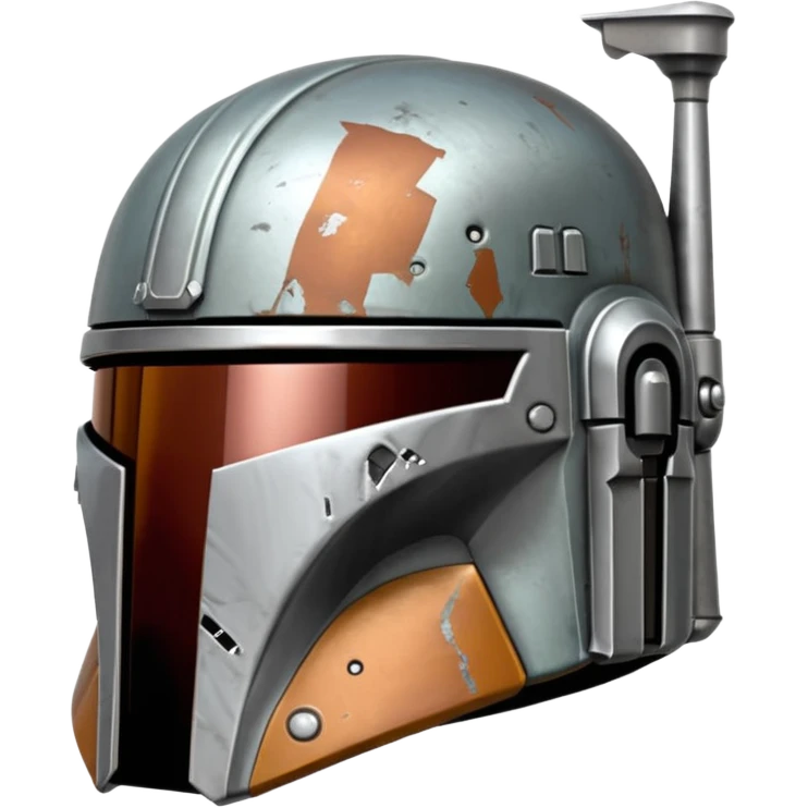 Mandalorian helmet emoji