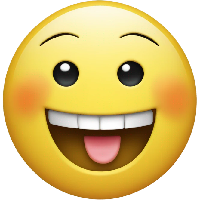 smiley pointing at me emoji