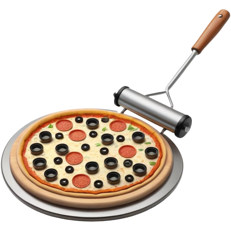 Pizza roller emoji