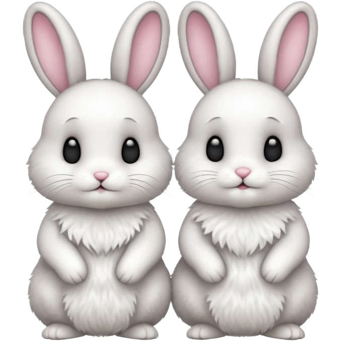 bunny couple emoji