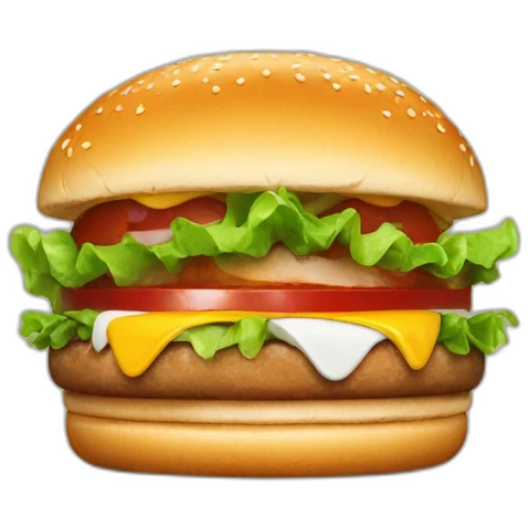 Poulpe burger emoji