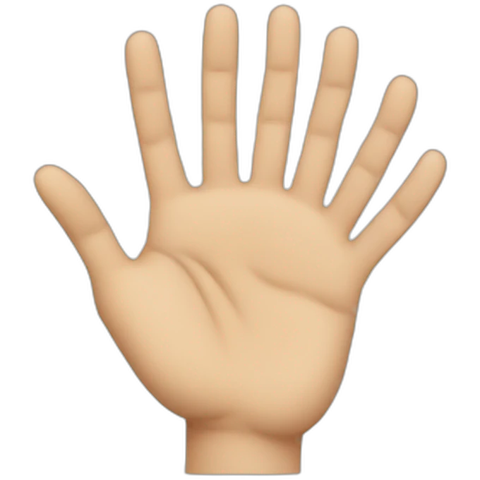 ten fingers emoji