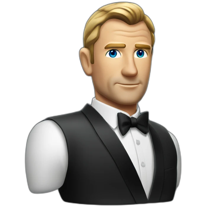 James Bond dans un casino emoji