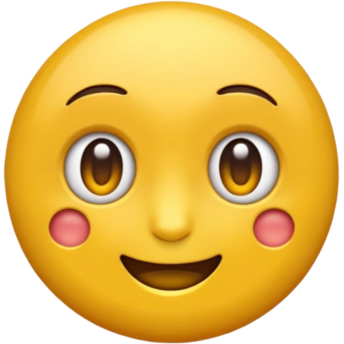 Emoji rond et jaune qui regarde à gauche emoji